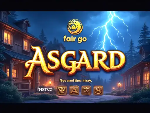 Asgard pokie artwork at Uptown Pokies Casino